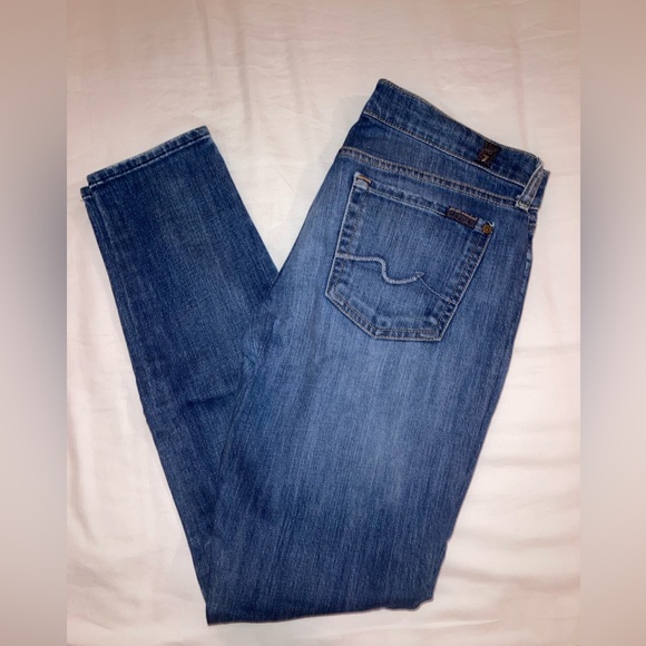 7 for All Mankind “Genevieve” Jeans Size 29 - Picture 3 of 5